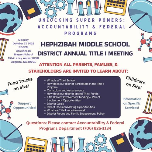 District Title One Meeting
